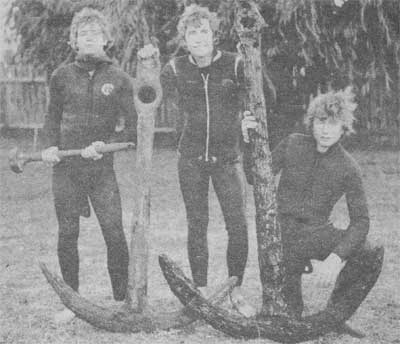 TSS Belbowrie anchors